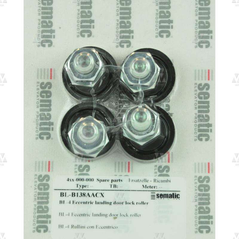 BL-B138AACX | 4 X ECCENTRIC LANDING DOOR LOCK ROLLER D.30MM (EXTERNAL)