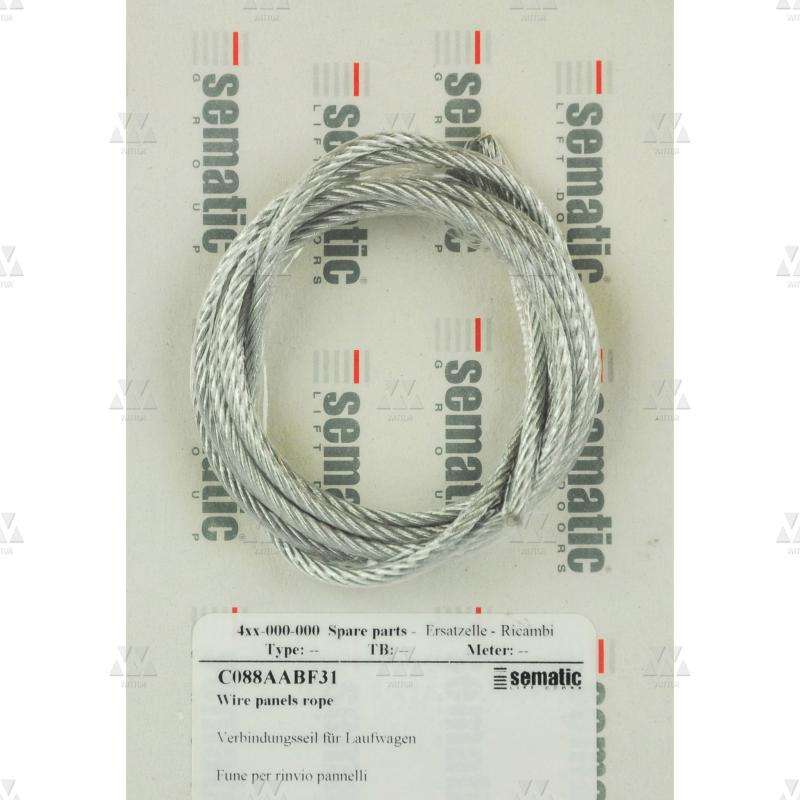 BL-C088AABF31 | 1 X CARRIAGES INTERLINK ROPE D.3MM (L=1625MM)
