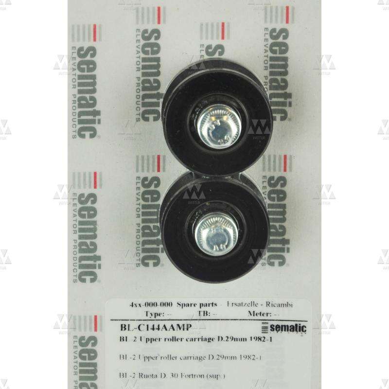 BL-C144AAMP | 2 X ROLLER D.29MM (EXTERNAL 36MM)